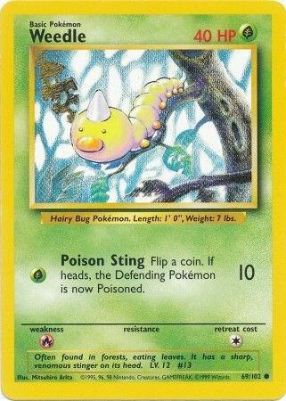 Weedle 069/102 - Base
