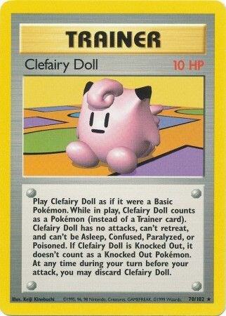 Clefairy Doll 070/102 - Base