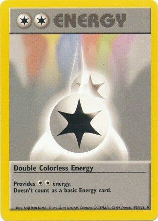 Double Colorless Energy 096/102 - Base