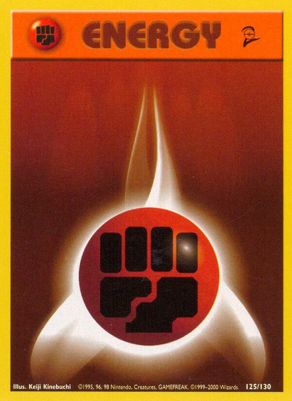 Fighting Energy 125/130 - Base Set 2