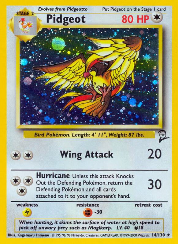 Pidgeot 014/130 - Base Set 2