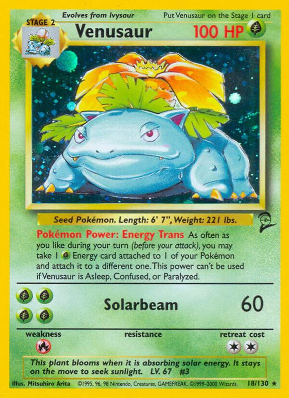 Venusaur 018/130 - Base Set 2