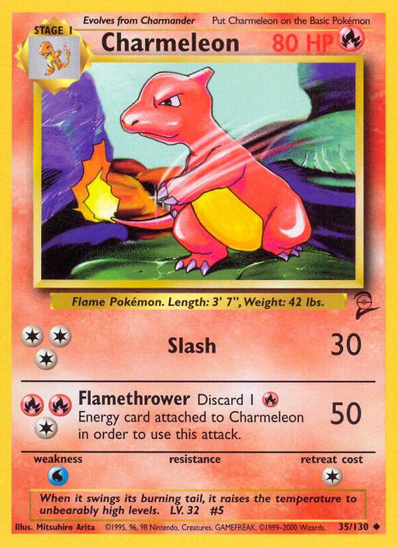 Charmeleon 035/130 - Base Set 2