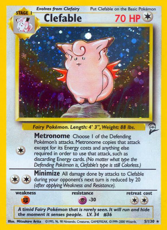 Clefable 005/130 - Base Set 2