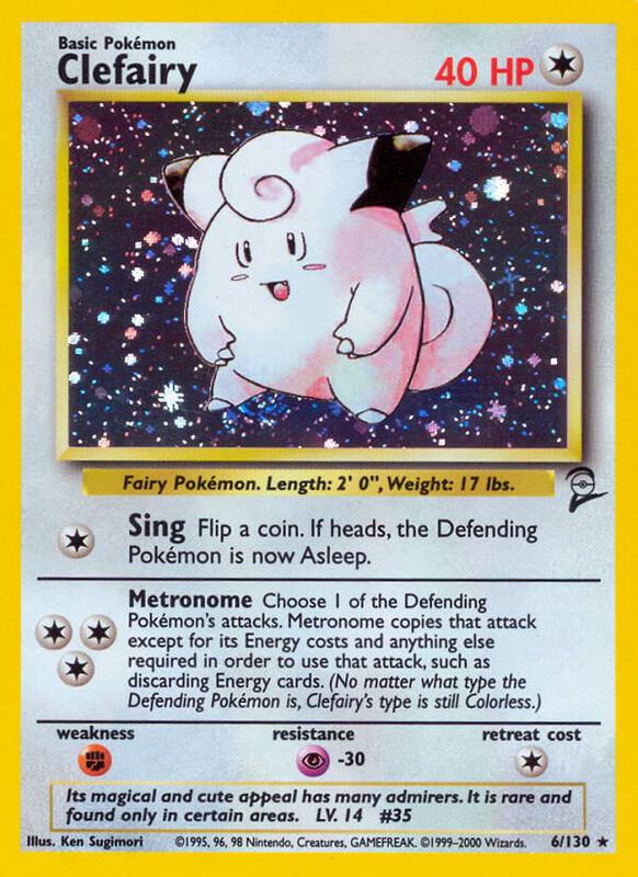 Clefairy 006/130 - Base Set 2
