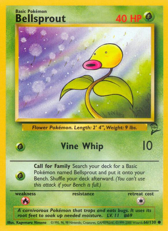 Bellsprout 066/130 - Base Set 2