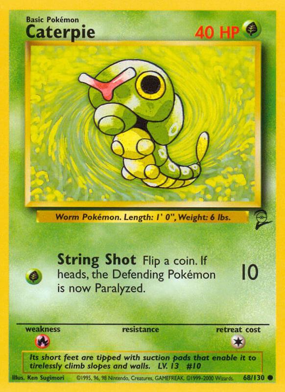 Caterpie 068/130 - Base Set 2