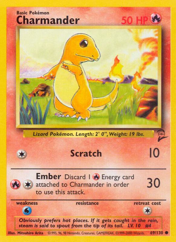 Charmander 069/130 - Base Set 2