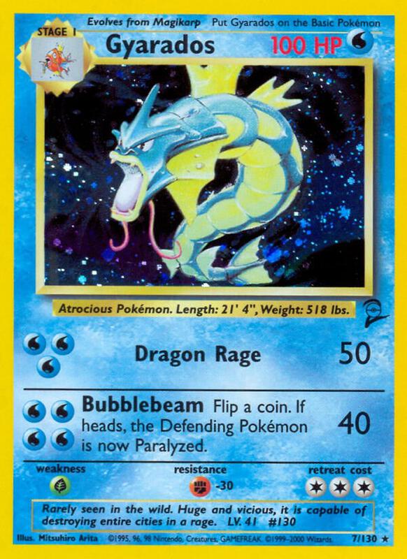 Gyarados 007/130 - Base Set 2