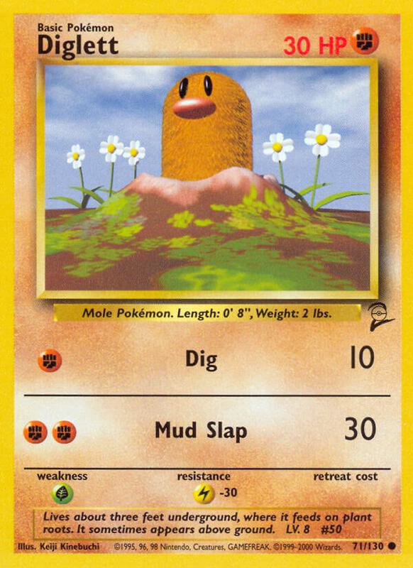 Diglett 071/130 - Base Set 2