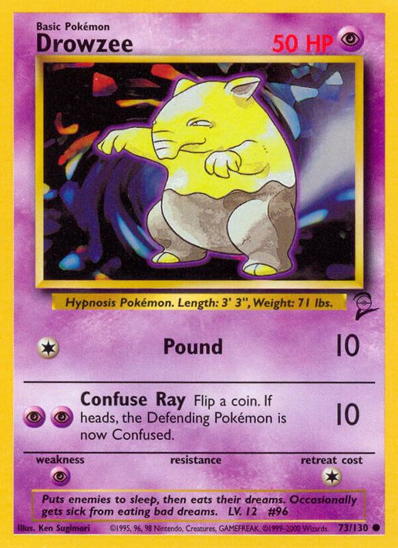 Drowzee 073/130 - Base Set 2