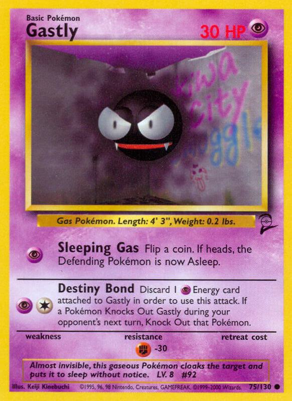 Gastly 075/130 - Base Set 2