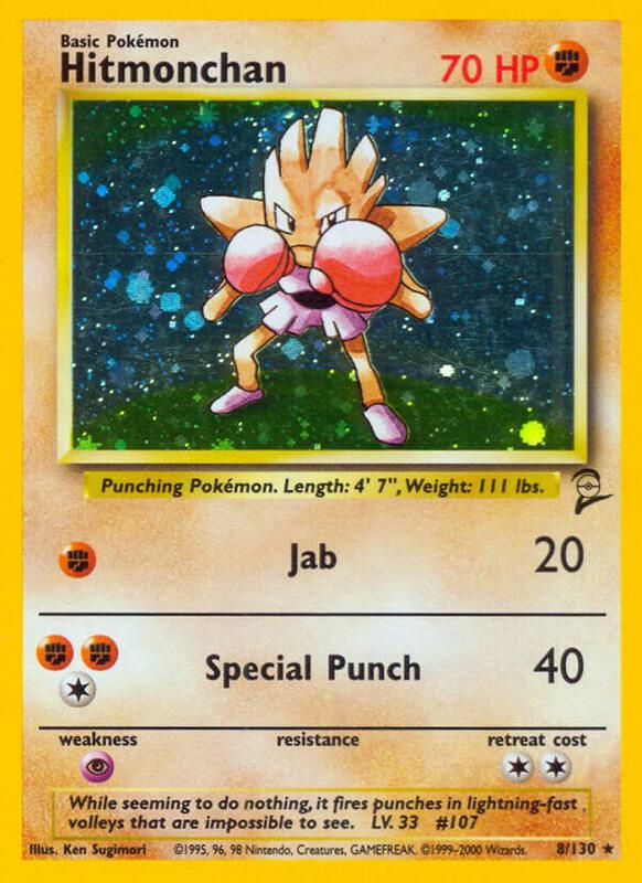 Hitmonchan 008/130 - Base Set 2