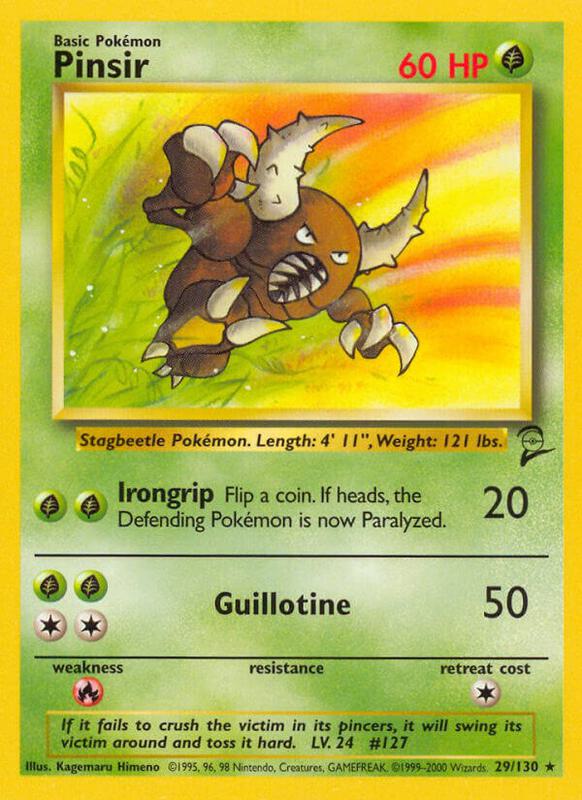 Pinsir 029/130 - Base Set 2