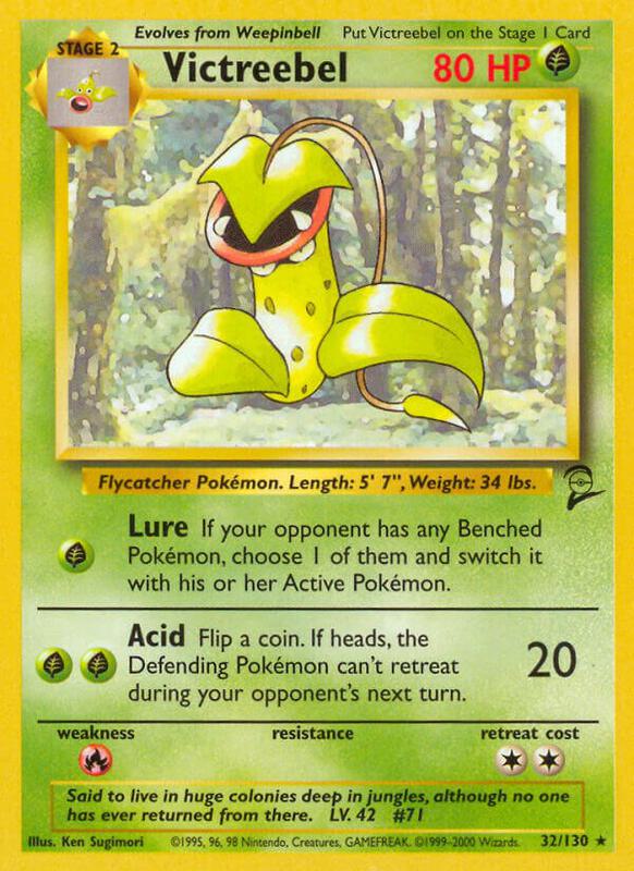 Victreebel 032/130 - Base Set 2