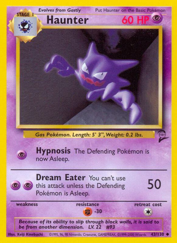 Haunter 043/130 - Base Set 2