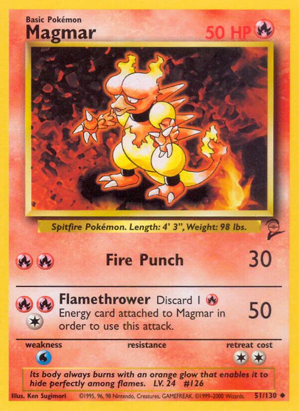 Magmar 051/130 - Base Set 2