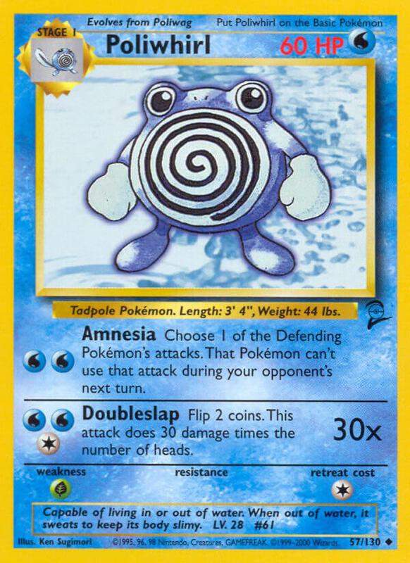Poliwhirl 057/130 - Base Set 2