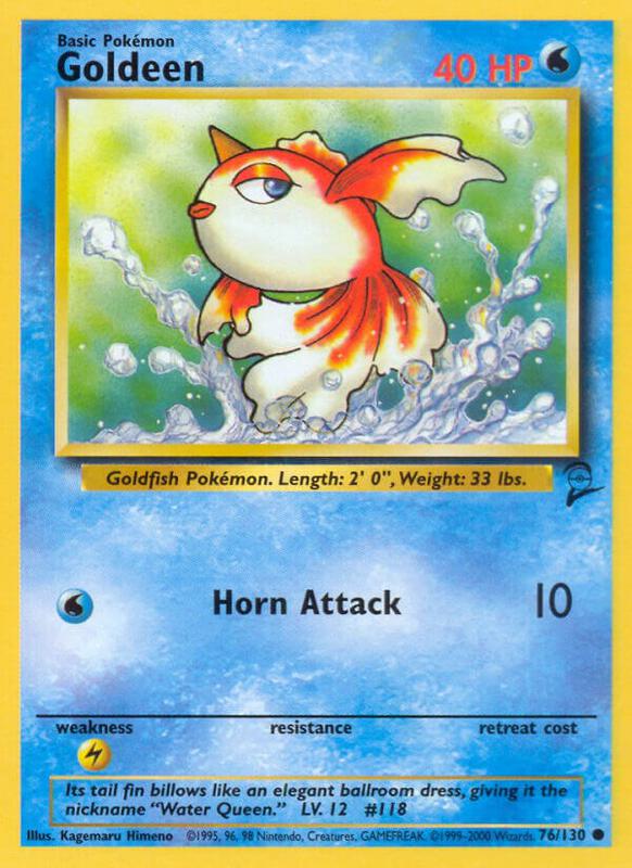 Goldeen 076/130 - Base Set 2
