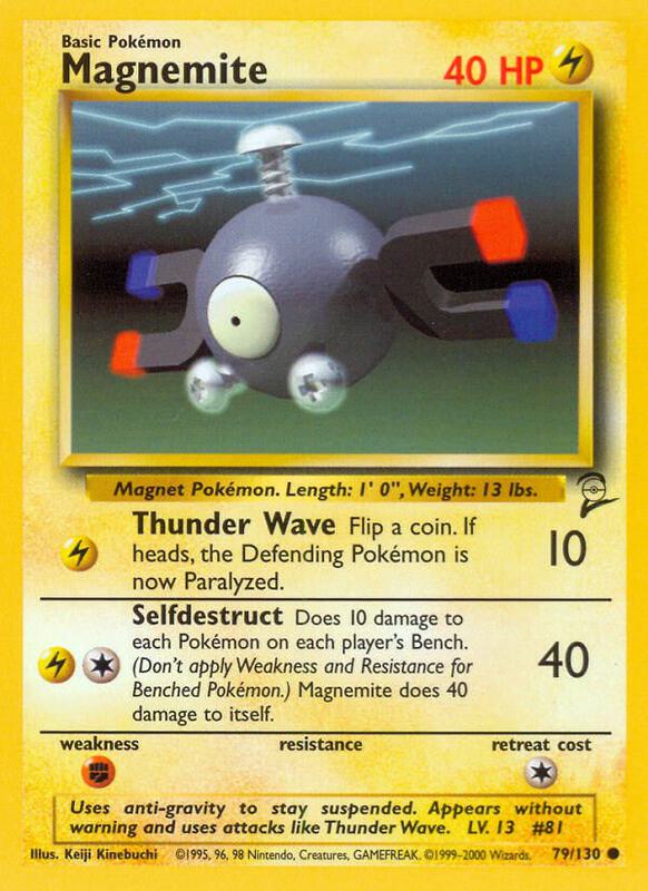 Magnemite 079/130 - Base Set 2