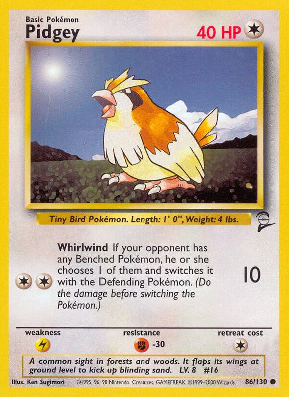 Pidgey 086/130 - Base Set 2