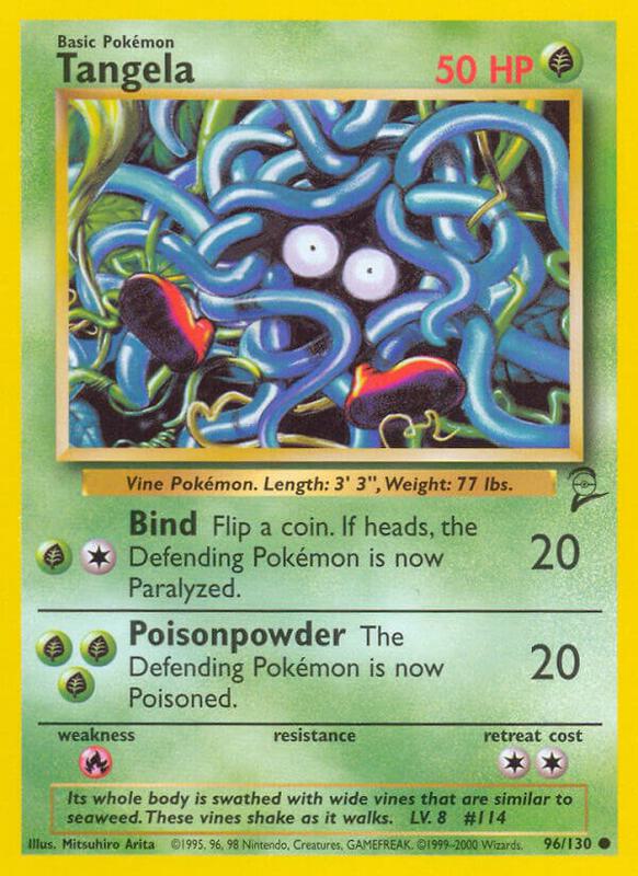Tangela 096/130 - Base Set 2