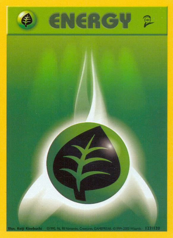 Grass Energy 127/130 - Base Set 2