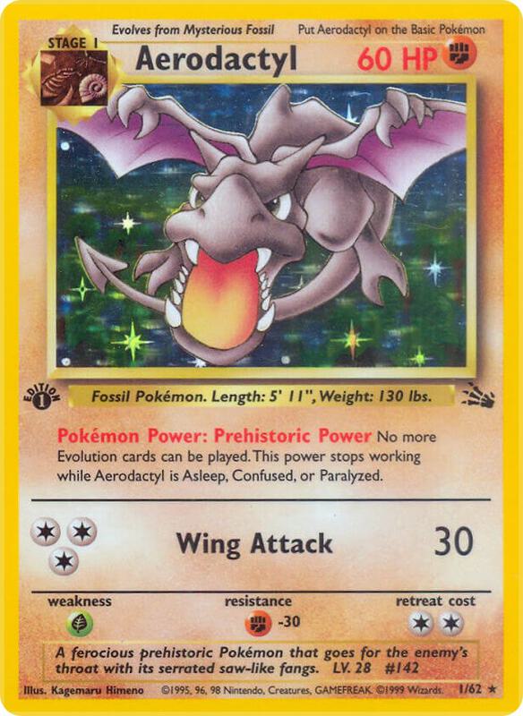 Aerodactyl 01/62 - Legend Maker