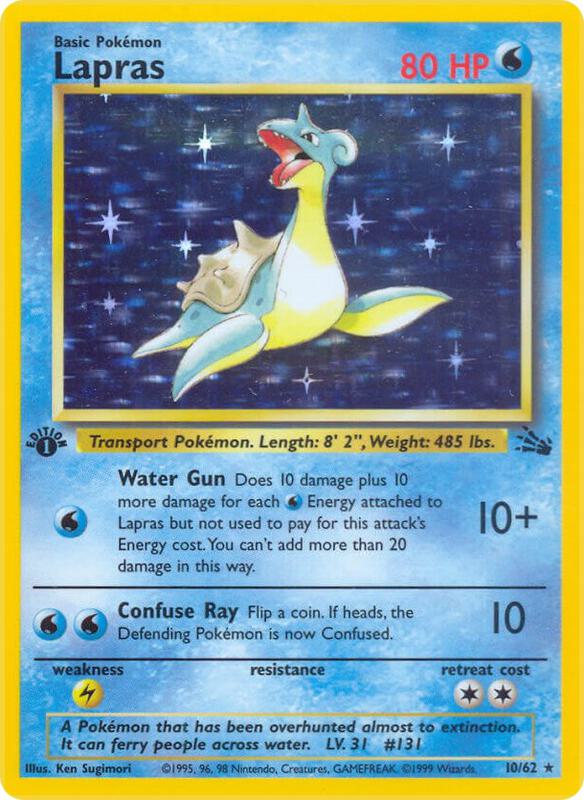 Lapras 10/62 - Fossil