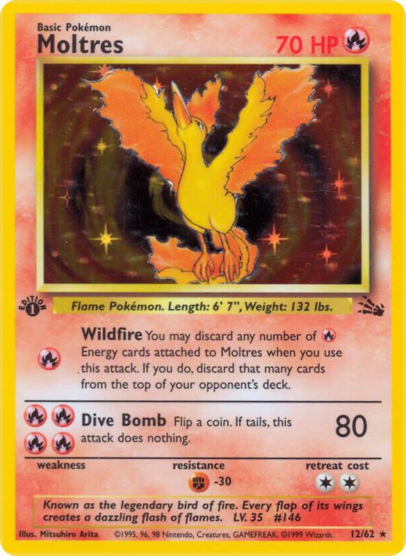 Moltres 12/62 - Fossil