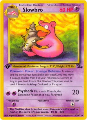 Slowbro 43/62 - Fossil