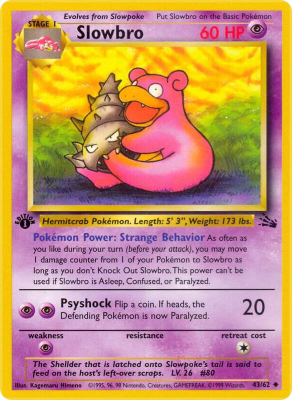 Slowbro 43/62 - Fossil