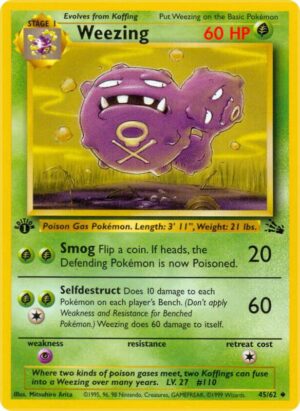 Weezing 45/62 - Fossil