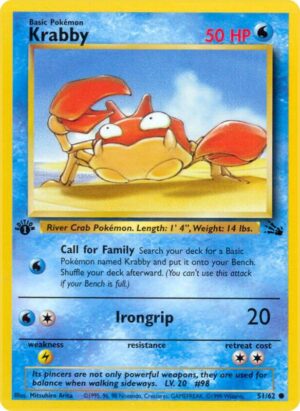 Krabby 51/62 - Fossil