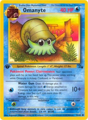 Omanyte 52/62 - Fossil