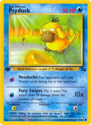 Psyduck 53/62 - Fossil
