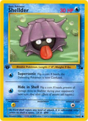 Shellder 54/62 - Fossil
