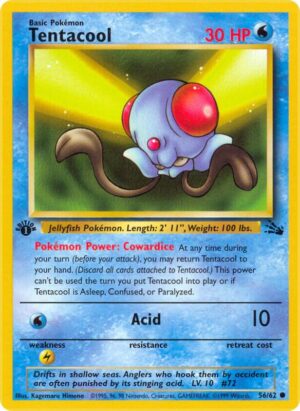 Tentacool 56/62 - Fossil