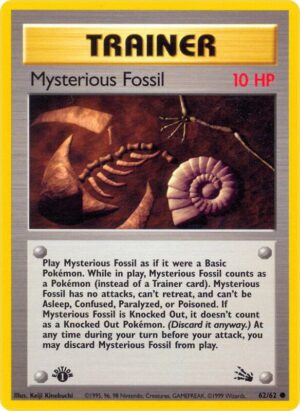 Mysterious Fossil 62/62 - Fossil