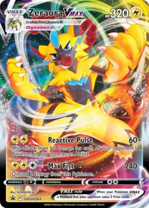 Karta Pokemon Zeraora VMAX - SWSH264 - SWSH: Sword & Shield Promo Cards SWSH264