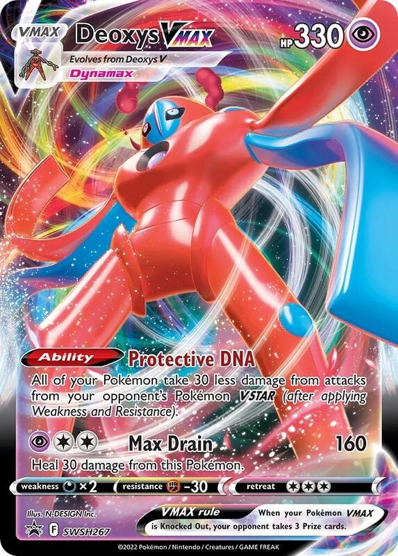 Karta Pokemon Deoxys VMAX - SWSH267 - SWSH: Sword & Shield Promo Cards SWSH267