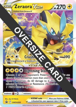Karta Pokemon Zeraora VSTAR - SWSH265 - Jumbo Cards SWSH265