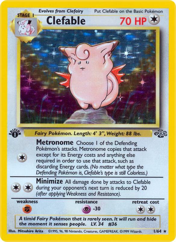 Clefable 01/64 - Jungle