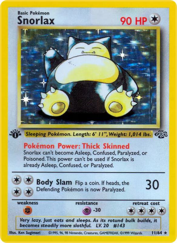Snorlax 11/64 - Jungle