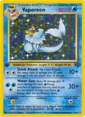 Vaporeon 12/64 - Jungle