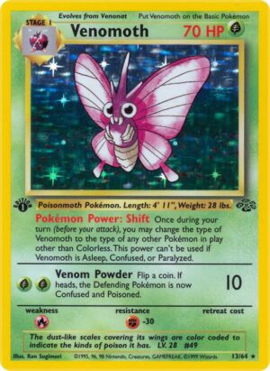 Venomoth 13/64 - Jungle