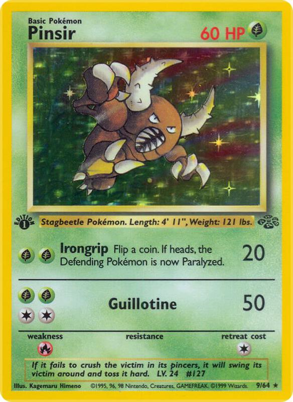Karta Pokemon Pinsir (9) 9/64 - Jungle