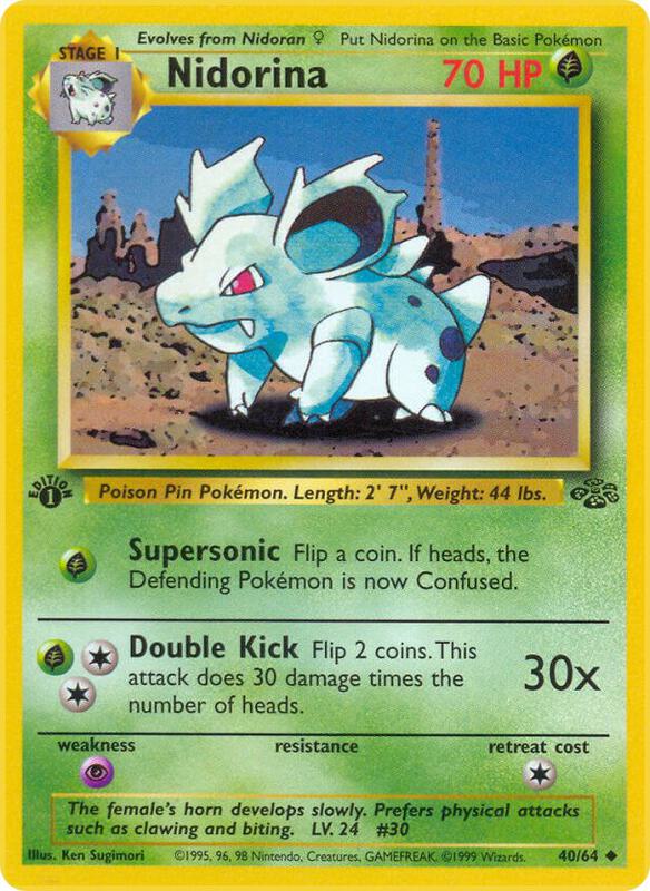 Nidorina 40/64 - Jungle