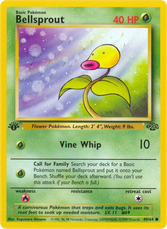 Bellsprout 49/64 - Jungle