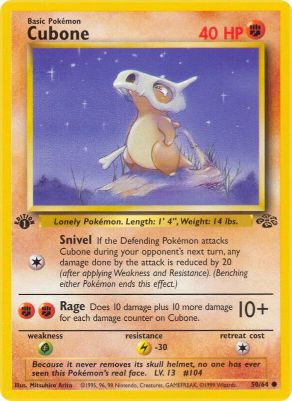 Cubone 50/64 - Jungle
